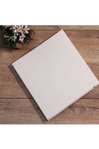 Tongxida Basit Kendinden Yapışkanlı Film Albüm, Aile Büyük Kapasiteli, Bej/siyah, Yaratıcı Hediyeler