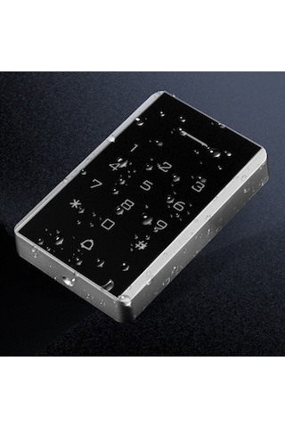 Metal Kasalı Şifreli Kapı Kilidi Ip68 Su Geçirmez Kartlı Geçiş Kontrol Cihazı