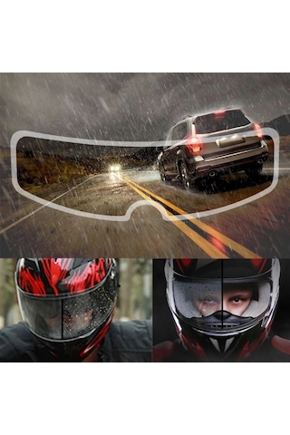 Kask Yağmur Kaydırıcı - Anti-sis Hidrofobik Film Diğer