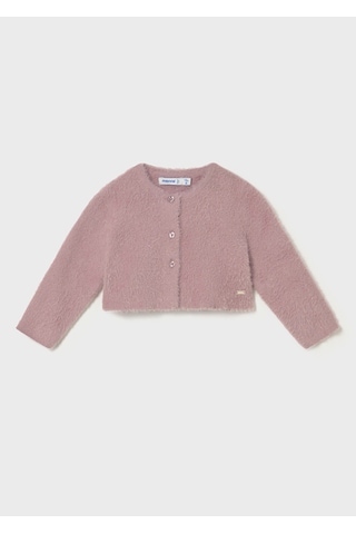 Kız Bebek Tüylü Hırka 2357 Pembe