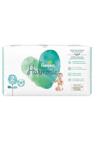 Prima Pampers Harmonie Bebek Bezi 2 Numara İkiz Paket 39'lu