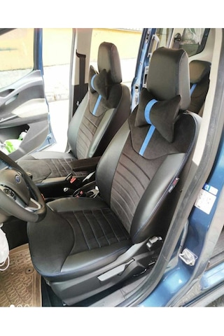 Ford Courier Uyumlu Arka Sırt Arka Oturma 2+1 Oto Koltuk Kılıfı