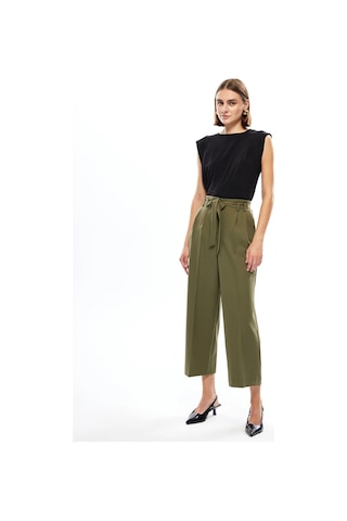 LC Waikiki Lcw Loose Fit Kadın Pantolon Haki