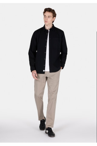Colin's Colins Comfort Fit Shirt Neck Düz Erkek Siyah Uzun Kol Gömlek Cl1073012 Cl1073012 Q1.v1 Blk Siyah