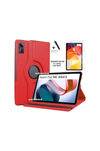 Xiaomi Uyumlu Redmi Pad Se 11 Inç Kılıf Kapaklı Stand Ekran Koruma Kalem