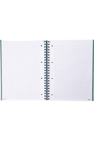 Le Color Elma Desen 2+1 Kareli & Çizgili 235x300 Spiralli Defter