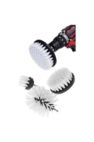Depolife Sku:smgstk1187106c31 Depolife Matkap Temizlik Fırça Seti Banyo Mutfak Oto Jant Koltuk Halı Fayans Temizleme Fırça Kiti 3l Sku: Smgstk1187106c31