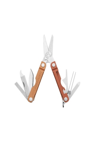 Leatherman Kamp Micra Pumpkin Spice Çok Amaçlı Makas Çok Renkli
