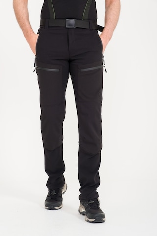 Q Steinbock Otis Kordura-Likralı Erkek Outdoor Pantolonu Siyah