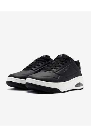 Skechers Uno Court Erkek Siyah Sneakers 183145 Blk Siyah