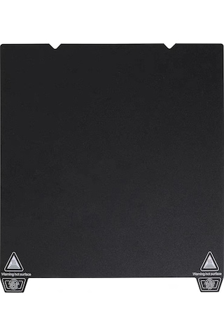 Yunboo 3d Yazıcı Isı Tablası Aksesuarı - Tek Yönlü Siyah Boyalı Baskı Paneli 235x235 Mm Siyah
