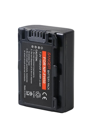 Sony DCR-DVD106 DCR-DVD108 için Sanger NP-FH50 Batarya