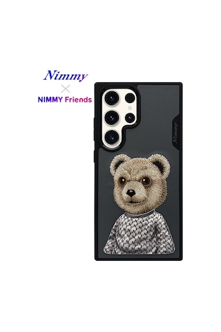Özel Seri Cihaz Koyu Gri Hediye Samsung Galaxy S23 Ultra Fashion Pet Kılıf 3d