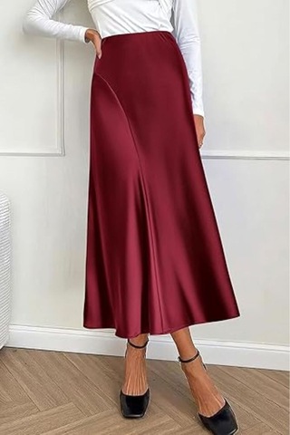Pepulem Maxi Boy Saten Etek Saks Mavi