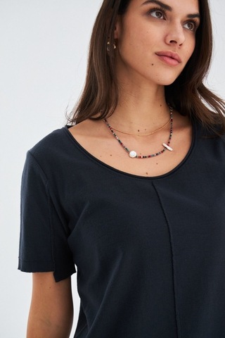 Peraluna Ince Yazlık Pamuklu Kadın Triko Elbise Antrasit Antrasit