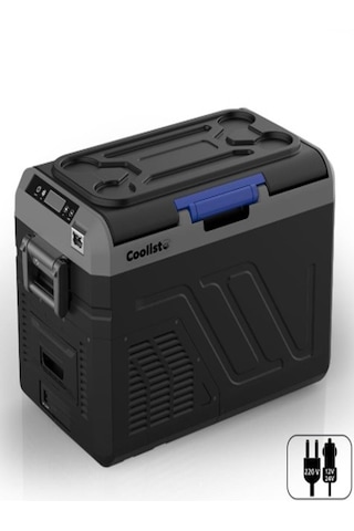 Coolist Clk25 12-24 V 25 Lt Kompresörlü Araç Buzdolabı Antrasit - Siyah
