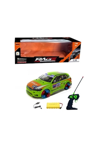 Toycraft Velocityx 1:10 Ölçekli Şarjlı Uzaktan Kumandalı Yarış Arabası 10 15 Km/h - Yeşil