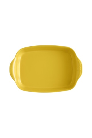 Emile Henry Fırın Kabı Dikdörtgen 42 X 28 Cm Kırmızı/burgundy -349654 - Mat Sarı/provence Yellow Mat Sarı
