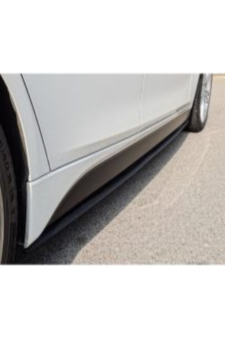 Üniversal Düz Marşpiyel Lipi Bıçağı Parlak Siyah 205 Cm