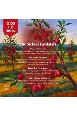 Mim and More Alıç Sirkesi 250 ML