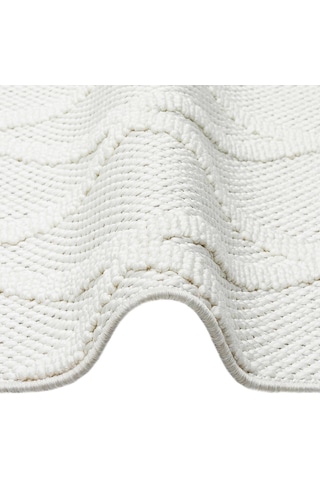 Hoom Rugs Mikanos Czy 04 Cream Hav Vermez Yıkanabilir Modern Halı Krem