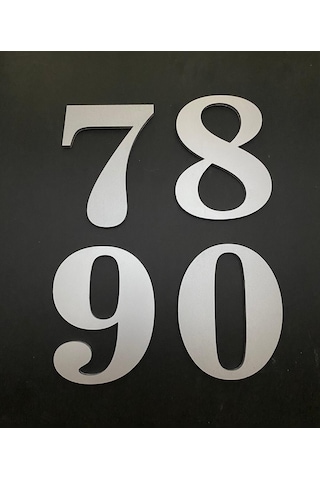 Kapı Numarası 13 Cm Kendinden Yapışkanlı (448623067)