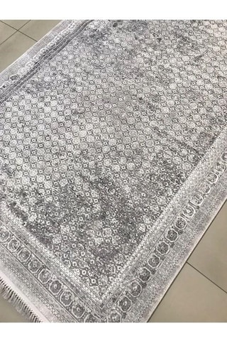 Merinos Halı Rodin 60893 095 Serisi Akrilik Salon Oturma Odası Halısı Gri