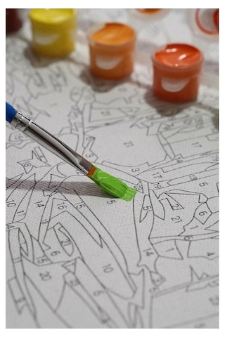 Sayılarla Boyama Tuval Seti 40x50 Cm - Mescid-i Nebevi