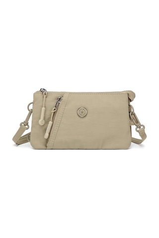 Smart Bags Mikro Poly Kumaş Uzun Askılı Kadın Cüzdanı 3343 Vizon