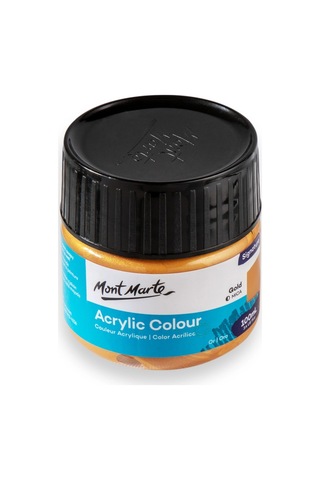 Akrilik Renkli Boya Signature 100ml - Gold Çok Renkli