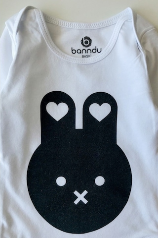 Banndu Bebek Body - Mini Rabit Beyaz