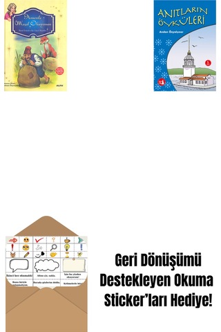 Annemle Masal Okuyorum Ciltli + Anıtların Öyküleri + Okuma Sticker'ları