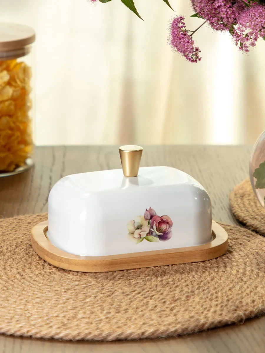 Agness Tereyağı Ve Peyniri İçin Kapaklı Sosluk 239386840 Beyaz