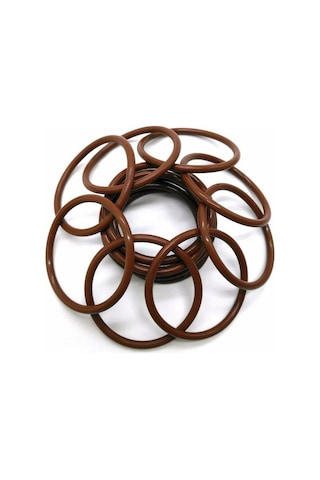 38x2 30 Adet Isıya Dayanıklı Viton O-ring Fkm 75 Brown Kalınlık 2 Mm Oring
