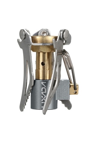 Bloomnest Süper Sobası Pişirme Katlanır Kamp Hafif Gaz Cep Brülör Açık 45g Au Gümüş, Kamp Çadır İçin Gümüş