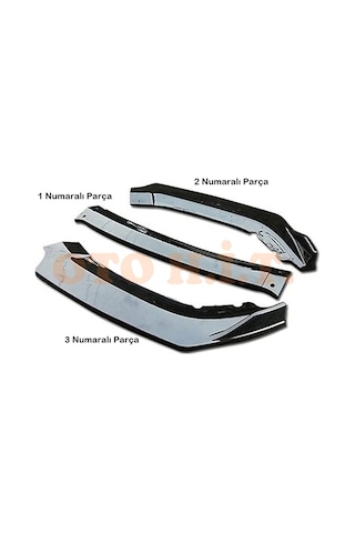 Renault Clio 4 Ön Tampon Eki Bodykit Karlık Lip