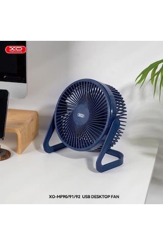 Mf91 Mini Usb Masaüstü Fan Taşınabilir Kompakt Kişisel Soğutucu, 3 Hız Ayarlı