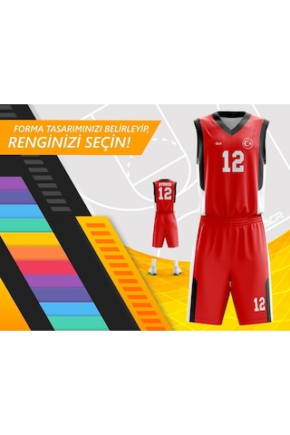 Acr Giyim Kişiye Özel Basketbol Forması - Dizayn : Klasik