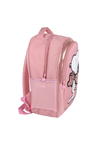 Lisanslı Bowtie Pembe Orijinal Anaokulu Çantası Pembe