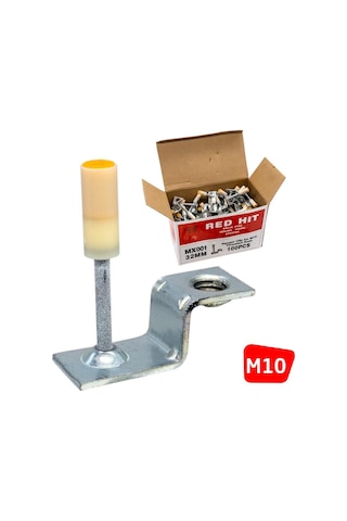 Red Hit Mx001 M10 Tij Asma Tavan Barutlu Çivi 100 Lü Paket