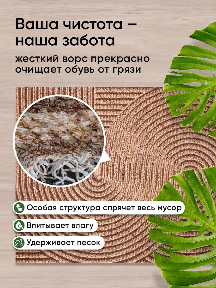 Birdhouse Antre İçin Paspas Kapıda 60x90 170626983 Bej