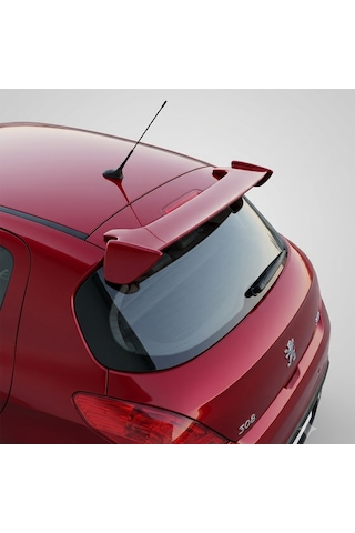 Peugeot 308 2008-2014 Üniversal Spoiler Boyasız Plastik