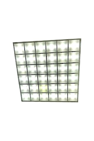 6 Adet 36 Gözlü Mercekli 90 Watt 60x60 Panel Led Tavan Armatürü Beyaz