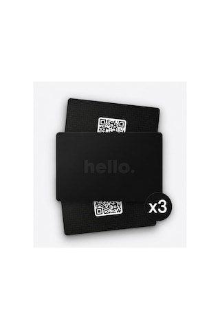 Meo 5'li Paket - Hello Akıllı Kartvizit - Nfc Ve Qr Kodlu Dijital Kartvizit