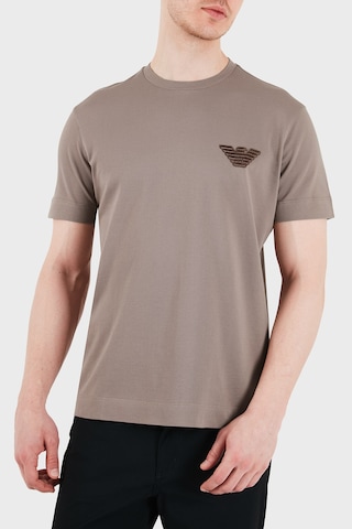 Emporio Armani Erkek T Shirt Em002832 Af12955 U6189 Kahve