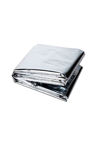 Ayt Sunup Soğuk Ve Sıcak Tutan Çift Taraflı Gümüş Acil Durum Battaniyesi Termal Battaniye Deprem Çantasına Uygun