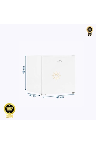 Çift Sistem Cool Life 45 Litre Beyaz Buzdolabı 12/24/220 Volt