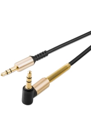 Auris Ars-au03 Mikrofonlu Aux Kablo 3.5mm Yaylı Altın Uçlu