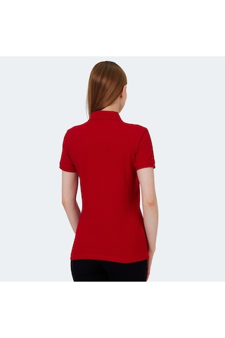 Slazenger VERA I Kadın Polo Yaka Kırmızı Tişört