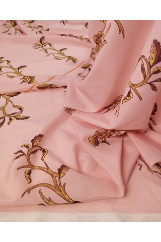 Pembe Floş Viskon Kumaş Akışkan Dökümlü Bluzluk & Elbiselik 140x115cm 24 Parça Pano-11663